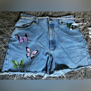 Vintage Lee Butterfly shorts